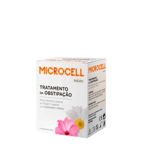 Microcell Adulto Tratamento da Obstipação 6 unidades