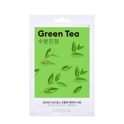Missha Airy Fit Green Tea Máscara Facial 19g
