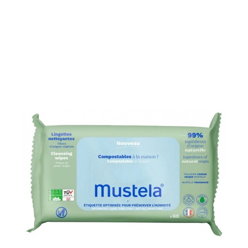 Mustela Toalhetes de Limpeza 60 unidades