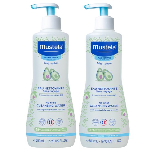Mustela Água de Limpeza 2x500ml Preço Especial