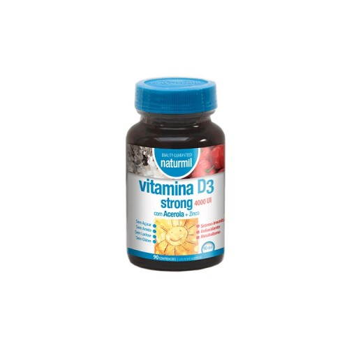 Naturmil Vitamina D3 Strong 4000UI 90 comprimidos