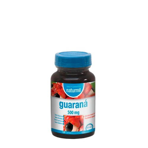 Naturmil Guaraná 500mg 120 comprimidos