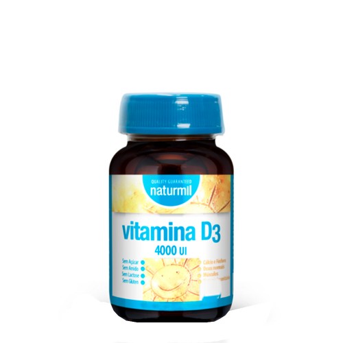 Naturmil Vitamina D3 4000UI 60+20 cápsulas