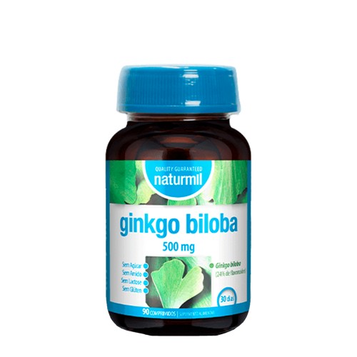 Naturmil Ginkgo Biloba 500mg 90 comprimidos + OFERTA 30 comprimidos