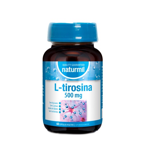 Naturmil L-Tirosina 500mg 60 cápsulas