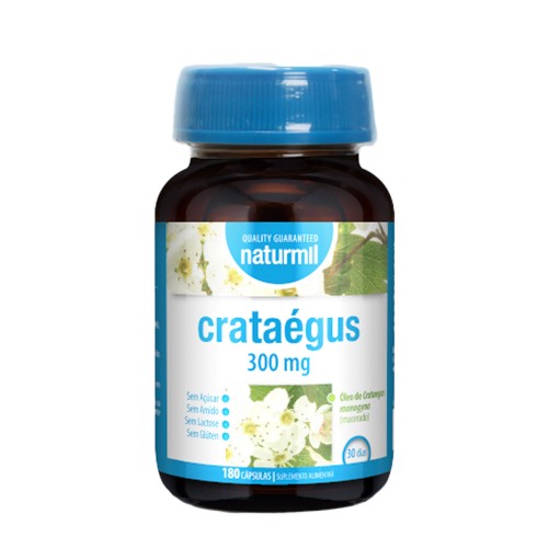 Naturmil Crataégus 300mg 180 cápsulas