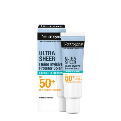 Neutrogena Ultra Sheer Protetor Solar Fluido Controlo de Oleosidade SPF50 50ml