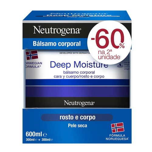 Neutrogena Bálsamo Corporal de Hidratação Profunda 2x300ml