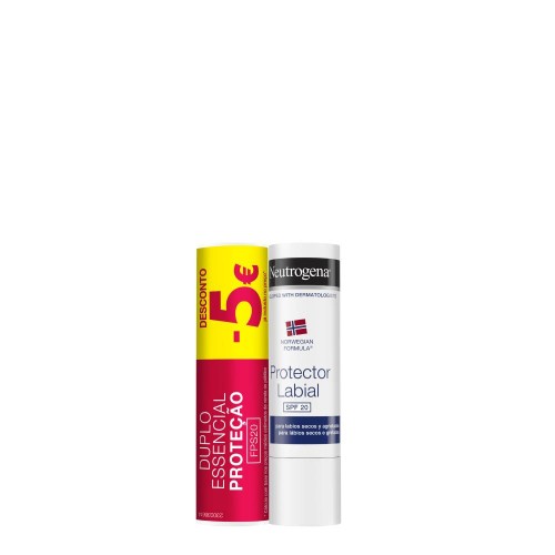 Neutrogena Stick Labial SPF20 2 unidades