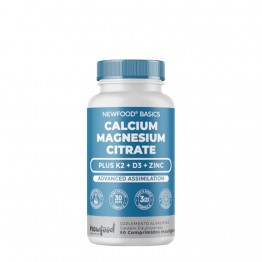 NewFood Calcium Magnesium Citrate 90 comprimidos