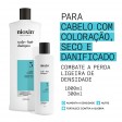 Nioxin Sistema 3 Shampoo para Cabelo com Coloração com Perda de Densidade Ligeira 300ml