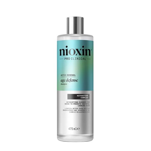 Nioxin Age Defense Shampoo Desintoxicante 475ml