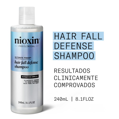 Nioxin Ultimate Power Hair Fall Defense Shampoo Antiqueda 240ml