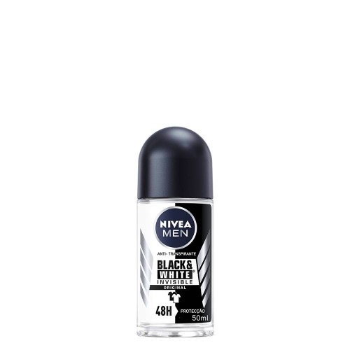Nivea Men Black & White Invisible Original Roll-On 50ml