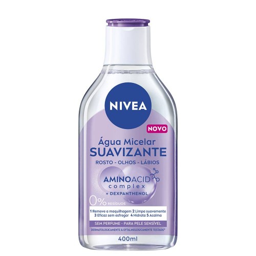 Nivea Micellair Skin Breathe Água Micelar Sensível 400ml