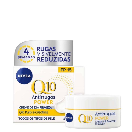 Nivea Q10 Power Antirrugas Creme de Dia SPF15 50ml