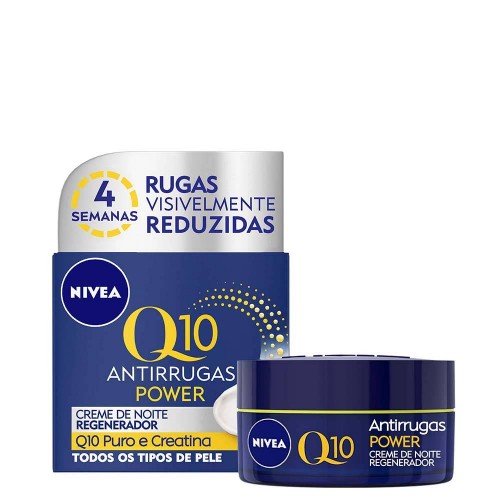 Nivea Q10 Power Antirrugas Creme de Noite 50ml