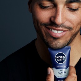 Nivea Men Protect & Care Gel Limpeza Esfoliante 75ml