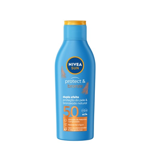 Nivea Sun Protect & Bronze Loção SPF50 200ml
