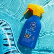Nivea Sun Kids Protect & Care Spray SPF50+ com Cor 270ml