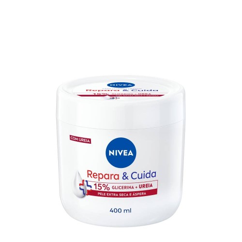 Nivea Repara & Cuida Creme Corporal com Ureia para Pele Extra Seca e Áspera 400ml