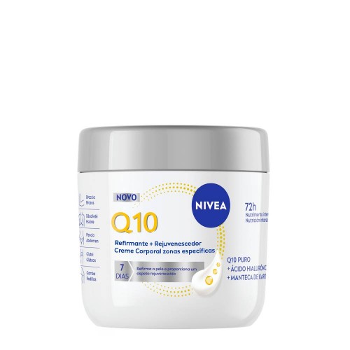 Nivea Q10 Creme Corporal Refirmante + Rejuvenecedor 400ml