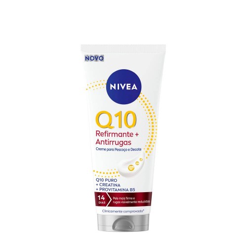 Nivea Q10 Creme para Pescoço e Decote Refirmante + Antirrugas 200ml