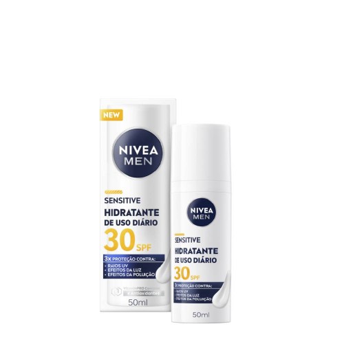 Nivea Men Sensitive Hidratante SPF30 50ml