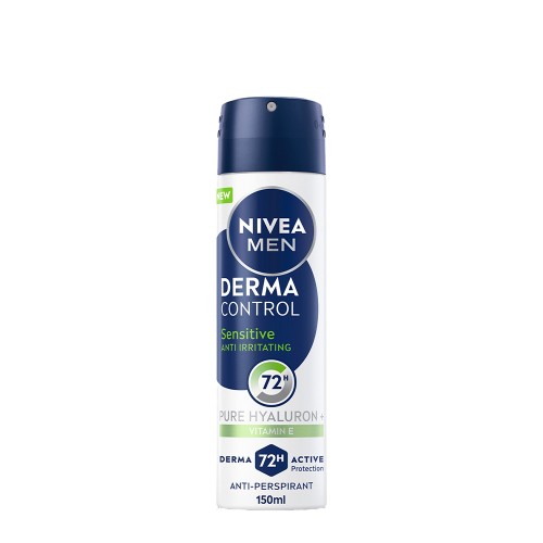 Nivea Men Derma Control Sensitive 72h Antitranspirante 150ml