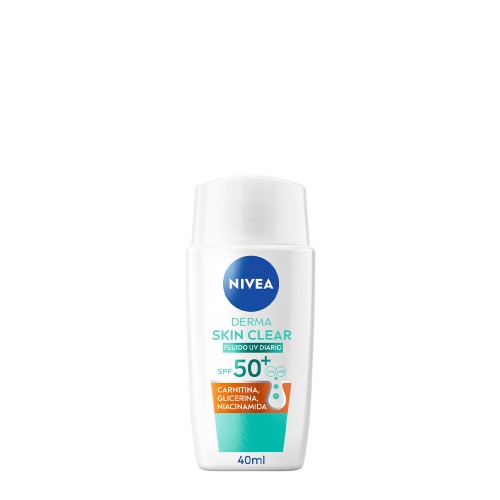 Nivea Derma Skin Clear Fluido Diário SPF50+ 40ml