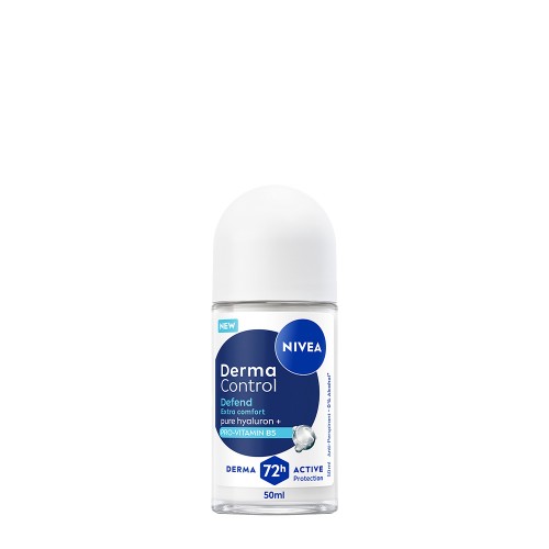 Nivea Derma Control Defend 72h Antitranspirante Roll-On 50ml