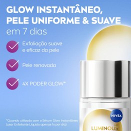 Nivea Luminous 630 Skin Glow Esfoliante Líquido 100ml