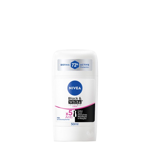 Nivea Black & White Original x5 Desodorizante em Stick 50ml