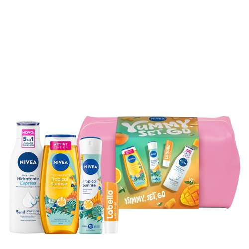 Nivea Yummy, Set, Go Coffret