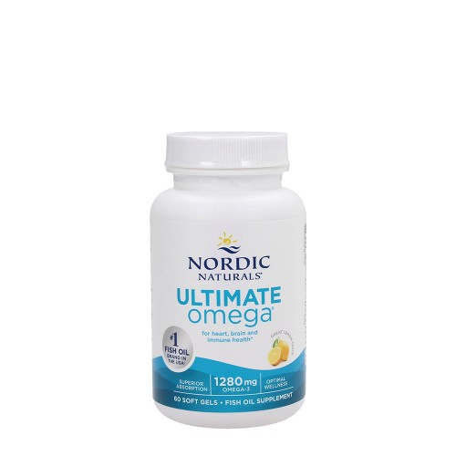 Nordic Naturals Ultimate Omega Óleo de Peixe 1280mg 60 cápsulas moles