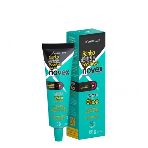 Novex Santo Black Poderoso Recarga 80g
