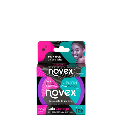 Novex Santo Black Poderoso Gel 60g