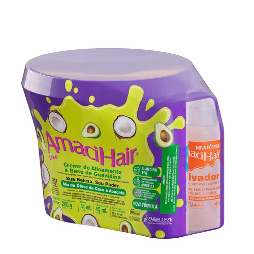 Novex AmaciHair Liso Kit