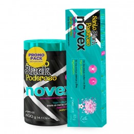 Novex Santo Black Poderoso Pack
