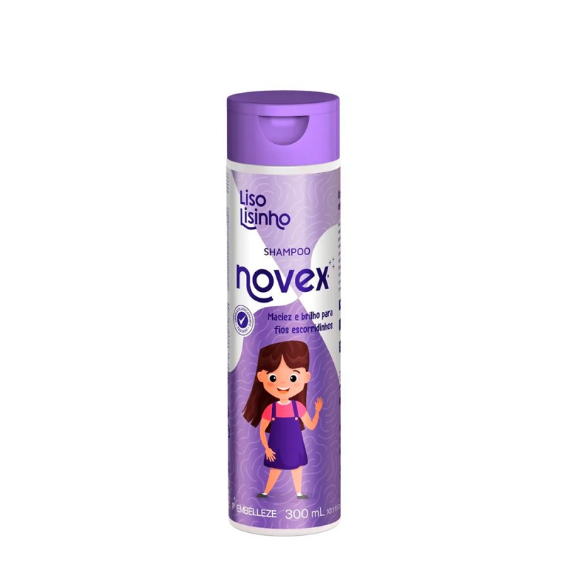 Novex Smooth Liso Lisinho Champô Infantil 300ml