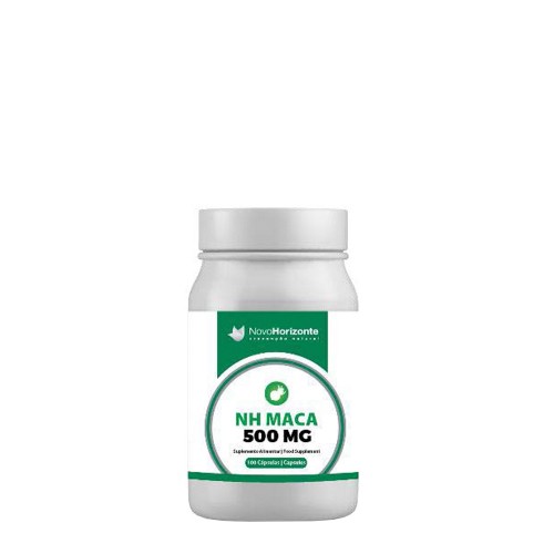 Novo Horizonte Maca 500mg 100 cápsulas