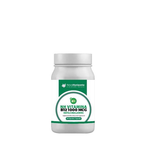 Novo Horizonte Vitamina B12 1000mcg 60 cápsulas
