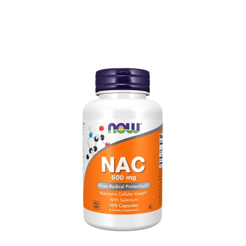 Now NAC 600mg 100 cápsulas