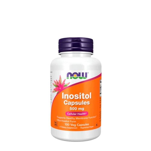 Now Inositol 500mg 100 cápsulas