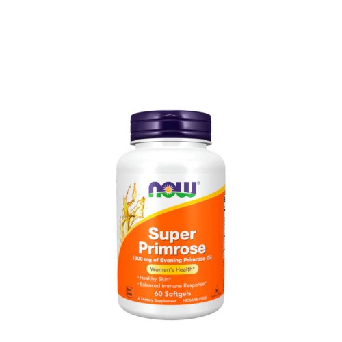 Now Super Primrose 1300mg 60 cápsulas