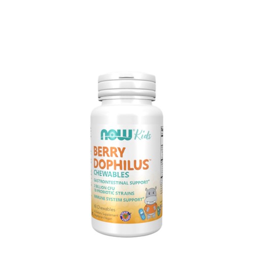 Now Kids Berry Dophilus 60 cápsulas