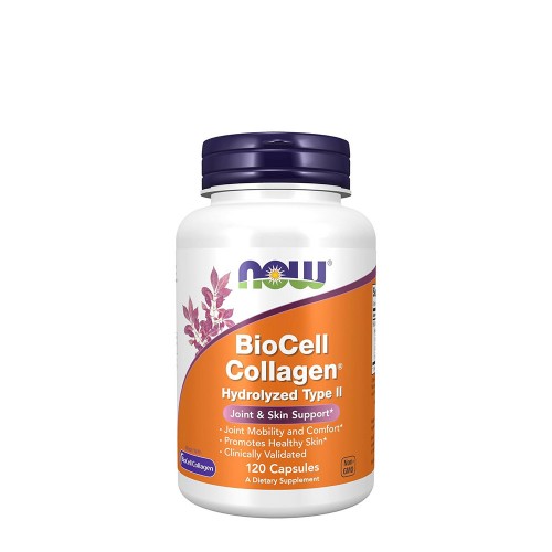 Now BioCell Colagénio Hidrolisado Tipo II 120 cápsulas