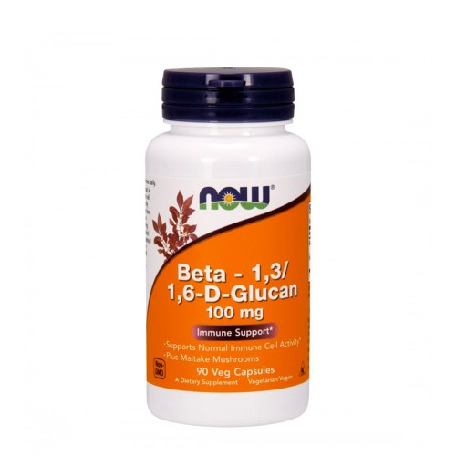 Now Beta 1.3/1.6 D-Glucan 100mg 90 cápsulas