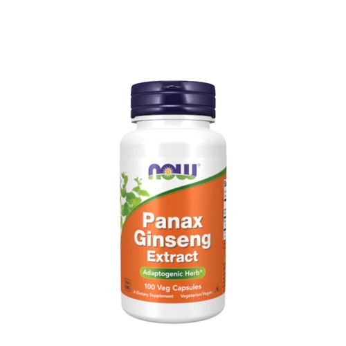 Now Panax Ginseng 500mg 100 cápsulas
