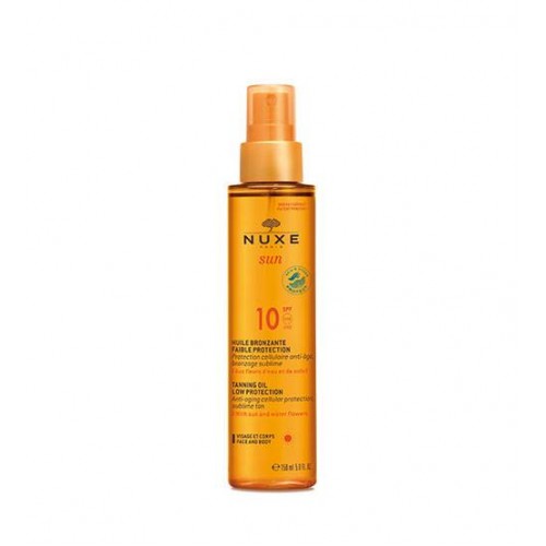 Nuxe Sun Óleo Rosto e Corpo SPF10 150ml